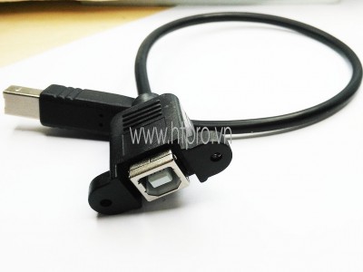 Dây nối dài USB type B gắn vỏ 50CM