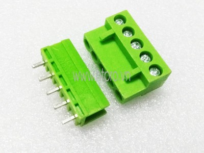 Domino 5P-HT5.08 chân thẳng.