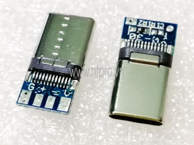PCB Ra Chân Cho USB 3.1 Type C 8Pin Male