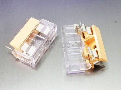 Đế Cầu Chì Hàn PCB 5x20MM Có Nắp Chống Nước