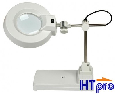 Kính lúp để bàn có đèn