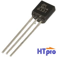 N3904 Transistor NPN 40V 0.2A  TO-92