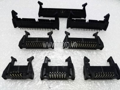 Cổng DC2 Header 2.54MM 10Pin Chân Cong