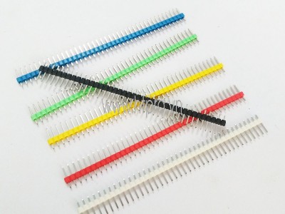 Header Đơn Đực 2.54mm 1x40P Màu Đen