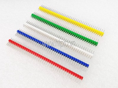 Header Đôi Đực 2.54mm 2x40P Màu Đen