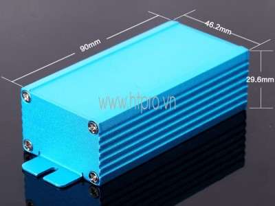 Hộp nhôm 46.2x29.6x90MM-xanh lam