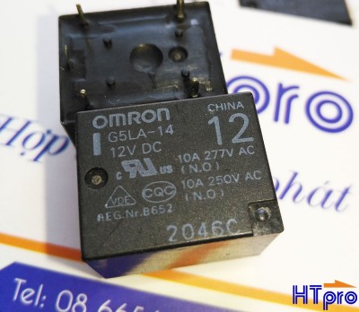Relay G5LA-14 OMRON 12VDC 10A 250VAC