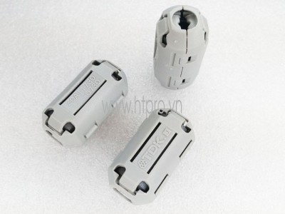 Ferrite bead lọc nhiễu bảo vệ thiết bị TDK 7mm- màu xám.