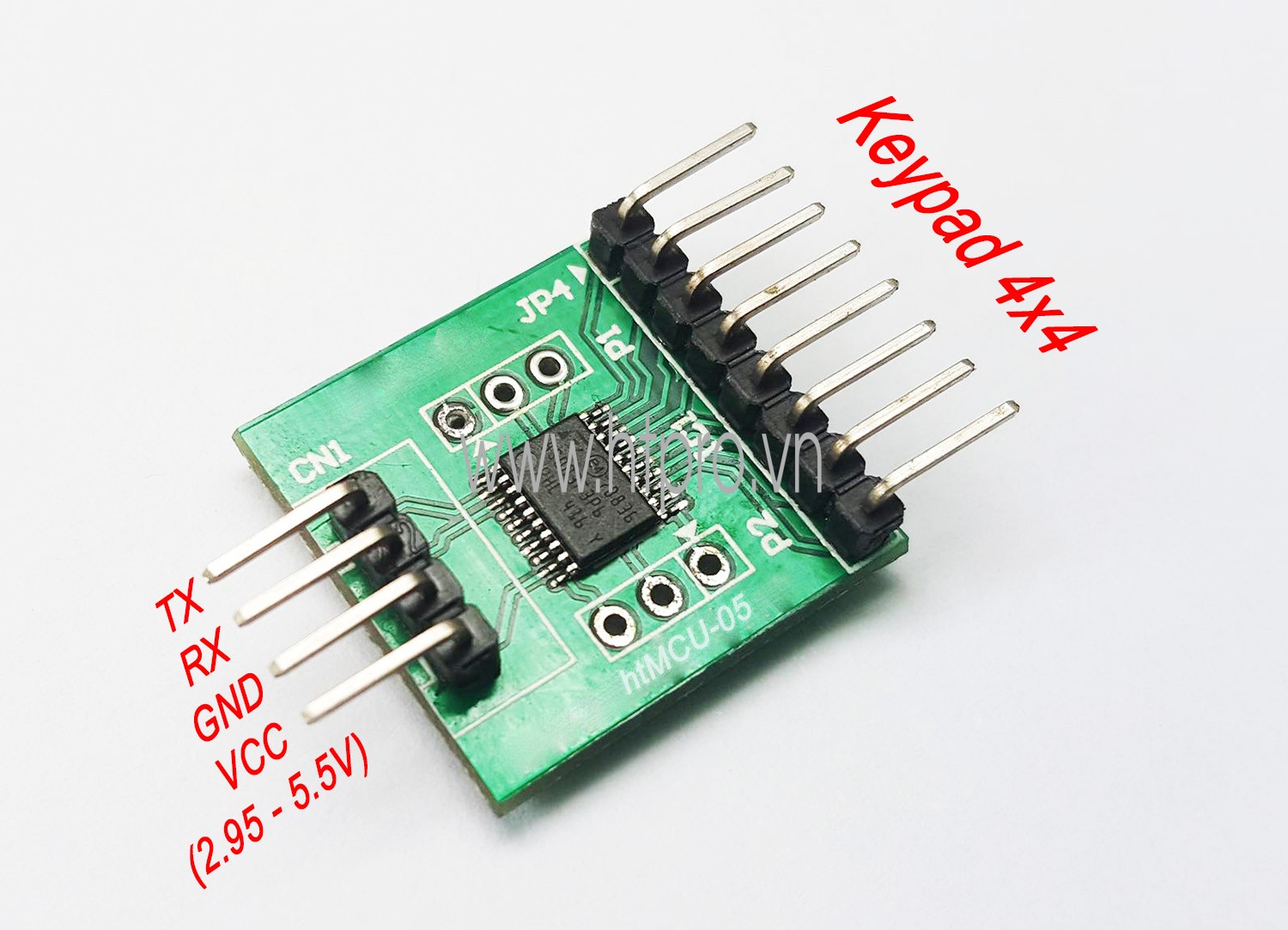 Uart Keypad Module htMCU-05 Keypad 4x4 to UART Module Bàn Phím